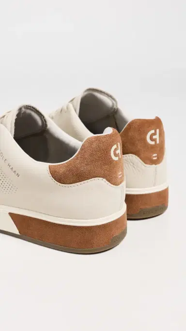 Cole Haan GrandPro Angleace Sneakers Angora Nubuck/British Tan | Thumbnail 3 Cole Haan GrandPro Angleace Sneakers Angora Nubuck/British Tan | Thumbnail 3