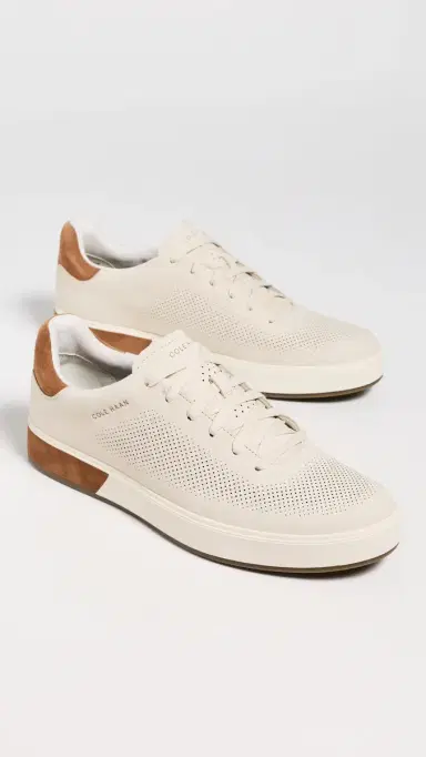 Cole Haan GrandPro Angleace Sneakers Angora Nubuck/British Tan | Thumbnail 4 Cole Haan GrandPro Angleace Sneakers Angora Nubuck/British Tan | Thumbnail 4