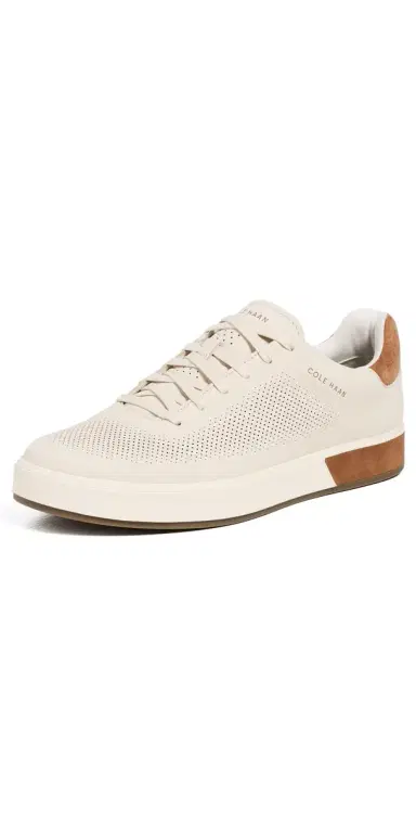 Cole Haan GrandPro Angleace Sneakers Angora Nubuck/British Tan | Thumbnail 1 Cole Haan GrandPro Angleace Sneakers Angora Nubuck/British Tan | Thumbnail 1