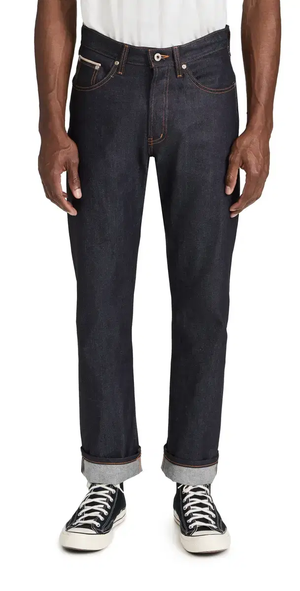 Naked & Famous Denim True Guy 11oz Stretch Selvedge Jeans Indigo