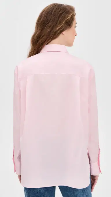 rag & bone Connie Button Down Shirt Peony | Thumbnail 3