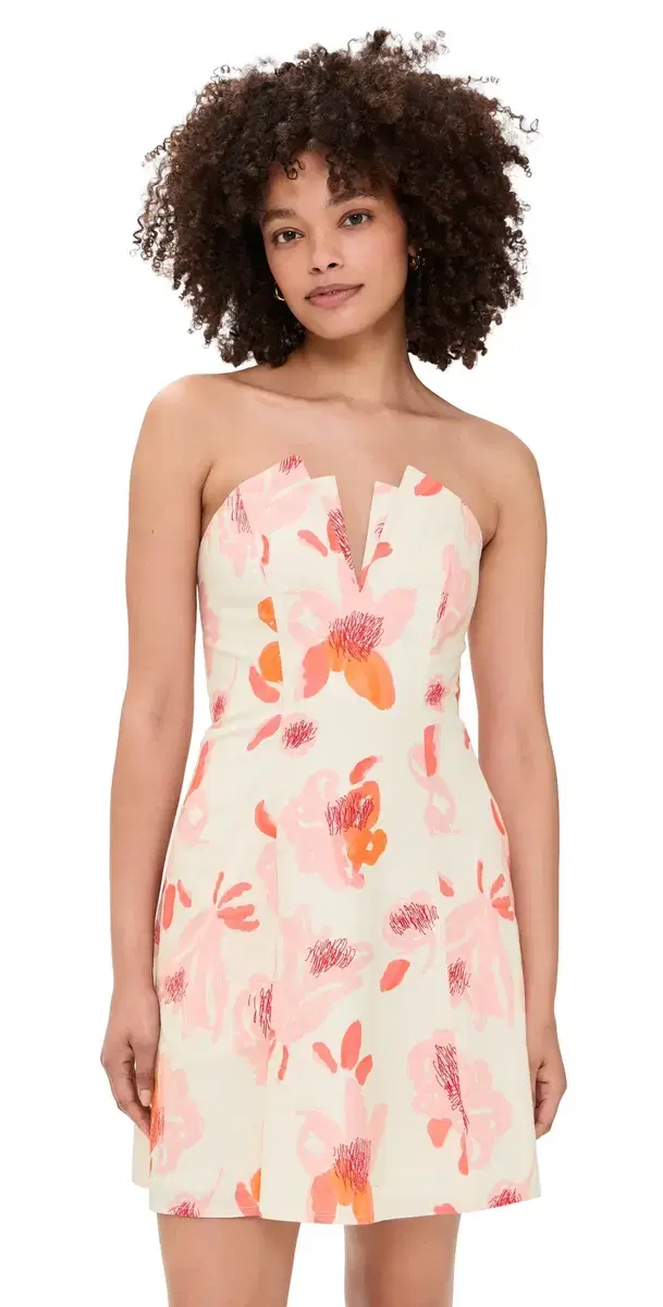 Coraza Dress Peonia Red