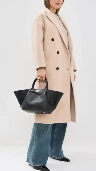 DeMellier Midi New York Bag Black One Size | Thumbnail 3