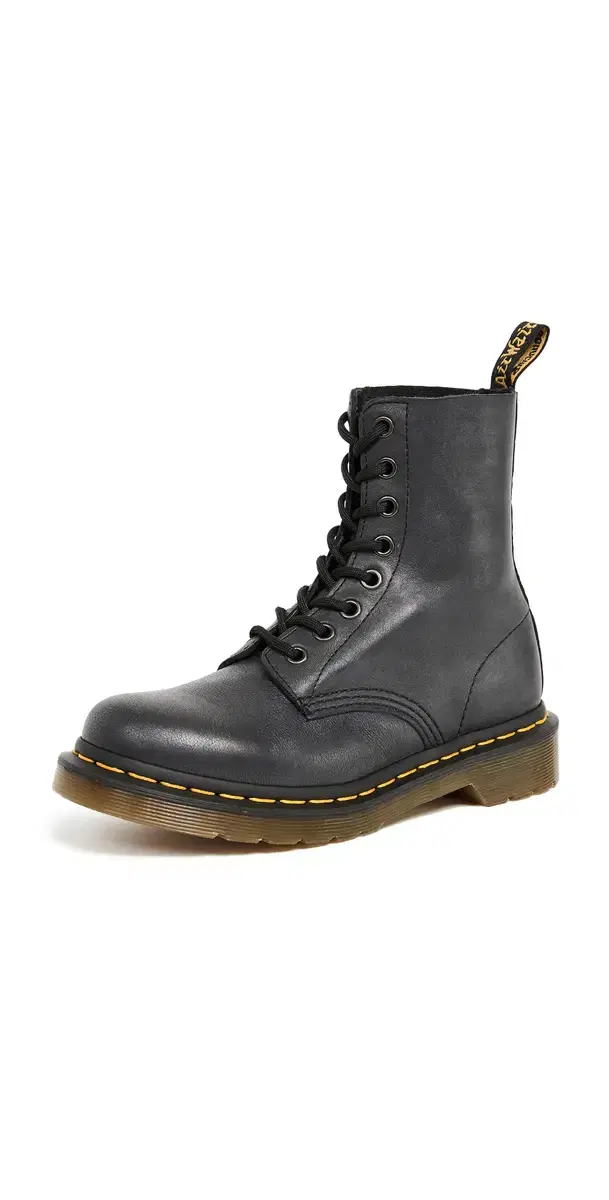 Dr. Martens 140 Pascal Virginia 8 Eye Boots Black