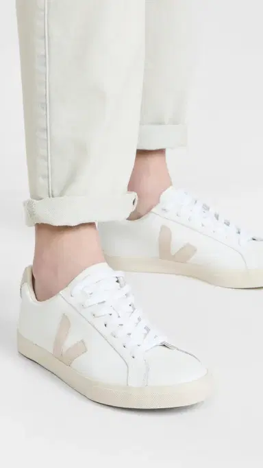 Veja Esplar Logo Sneakers Extra White/Sable 35 | Thumbnail 3
