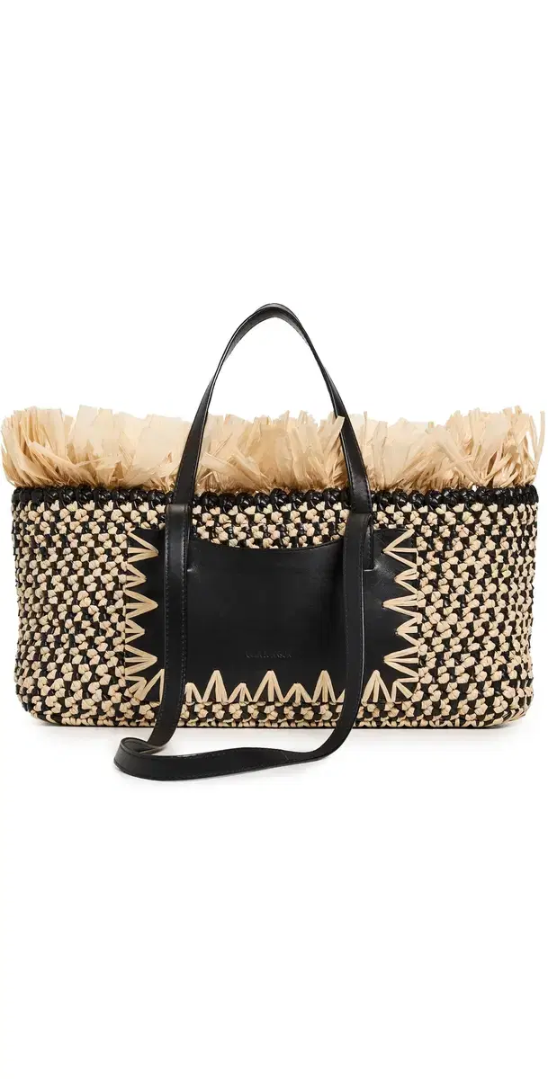 Lali Small East-West Tote Noir Natural One Size