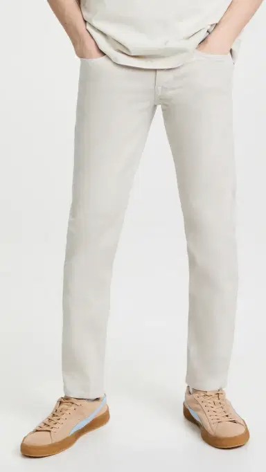 Frame L'Homme Slim Twill Jeans Milk Beige 38 | Thumbnail 2