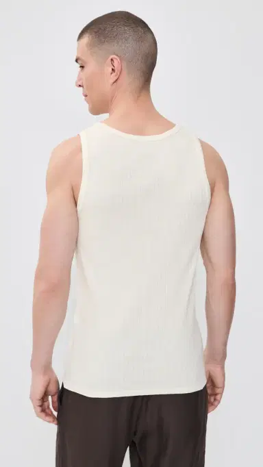 Knickerbocker Rib Tank Milk L | Thumbnail 3