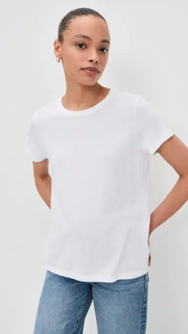 Marine Layer Tried and True Crew Tee White M | Thumbnail 2 Marine Layer Tried and True Crew Tee White M | Thumbnail 2
