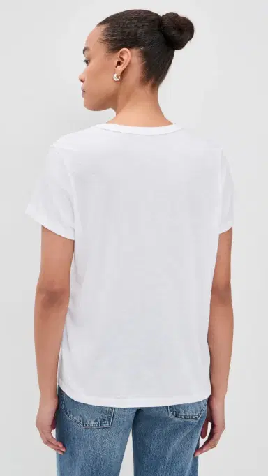 Marine Layer Tried and True Crew Tee White M | Thumbnail 3 Marine Layer Tried and True Crew Tee White M | Thumbnail 3