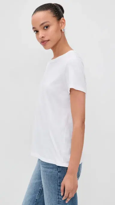 Marine Layer Tried and True Crew Tee White M | Thumbnail 4 Marine Layer Tried and True Crew Tee White M | Thumbnail 4