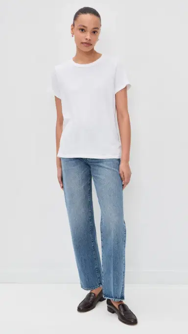 Marine Layer Tried and True Crew Tee White M | Thumbnail 5 Marine Layer Tried and True Crew Tee White M | Thumbnail 5