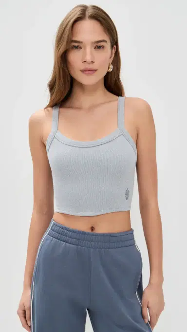 FP Movement All Clear Solid Cami Heather Grey | Thumbnail 2