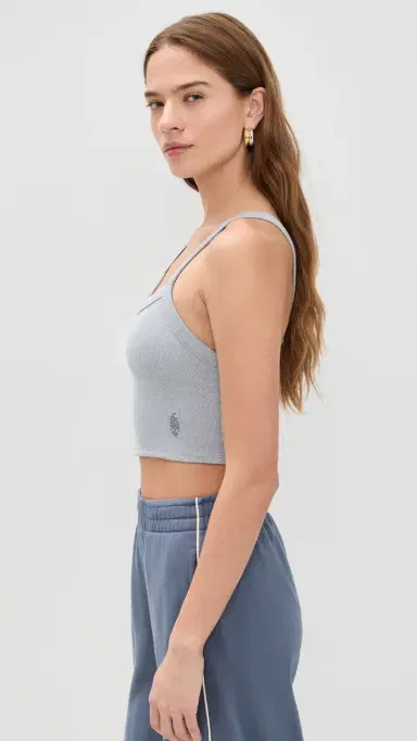 FP Movement All Clear Solid Cami Heather Grey | Thumbnail 4