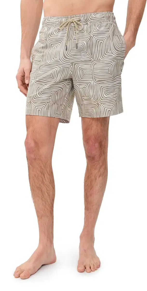 Fair Harbor The Bayberry wim Trunks 7 Wavy ands
