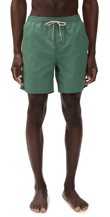 Katin Poolside Volley Swim Trunks 7 Duck L | Thumbnail 1