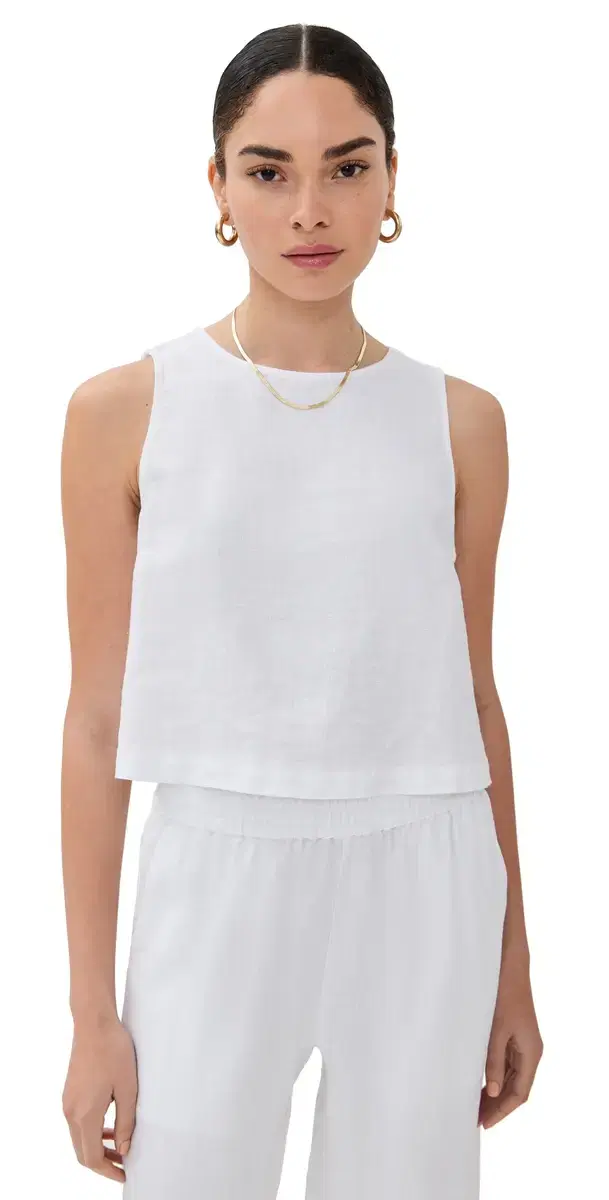 Margot Tank White