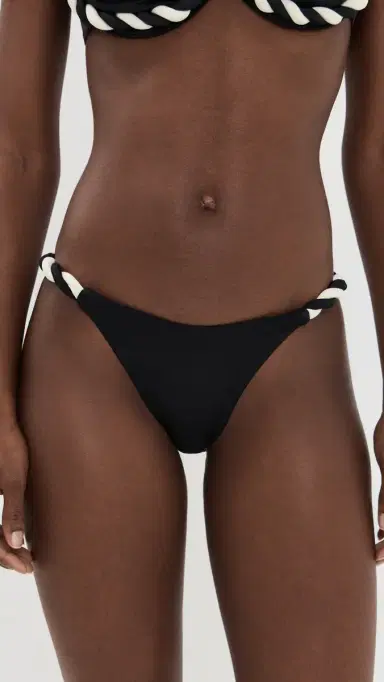 Bahia Maria Olivia Bikini Twisted Bottoms Black/ | Thumbnail 2