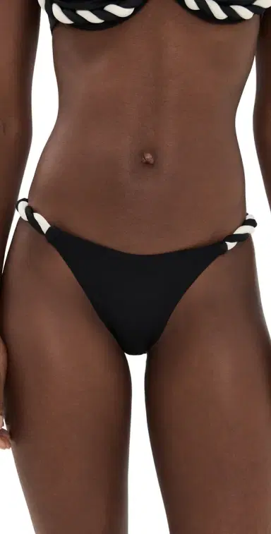 Bahia Maria Olivia Bikini Twisted Bottoms Black/ | Thumbnail 1