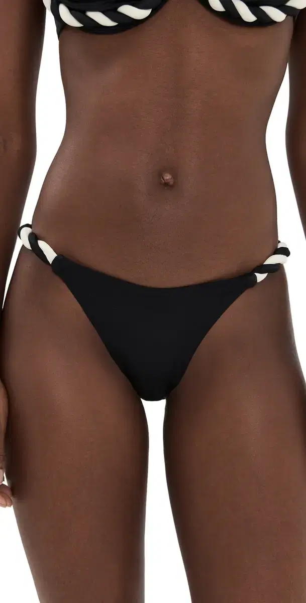 Olivia Bikini Twisted Bottoms Black/