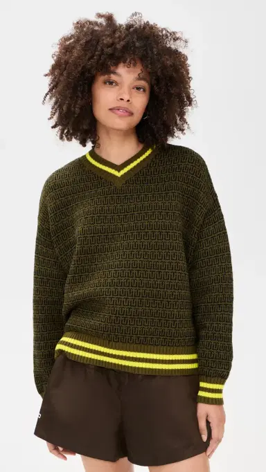 The Upside Castilla Clementine Knit Sweater Abstract | Thumbnail 2