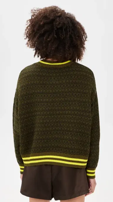 The Upside Castilla Clementine Knit Sweater Abstract | Thumbnail 3