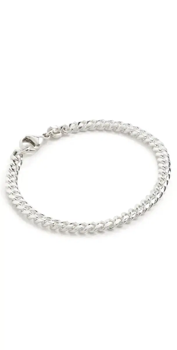 Zoe Chicco Sterling Silver Curb Chain Bracelet Sterling Silver One Size