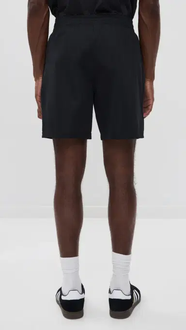 adidas Trefoil Essentials Mesh Shorts 7 Black | Thumbnail 3 adidas Trefoil Essentials Mesh Shorts 7 Black | Thumbnail 3