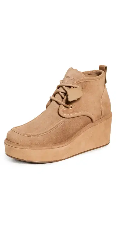 Larroudé Chani Wedges Peanut 6 | Thumbnail 1