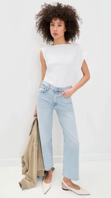 AGOLDE Harper Crop Relaxed Straight Jeans Flaunt 31 | Thumbnail 5
