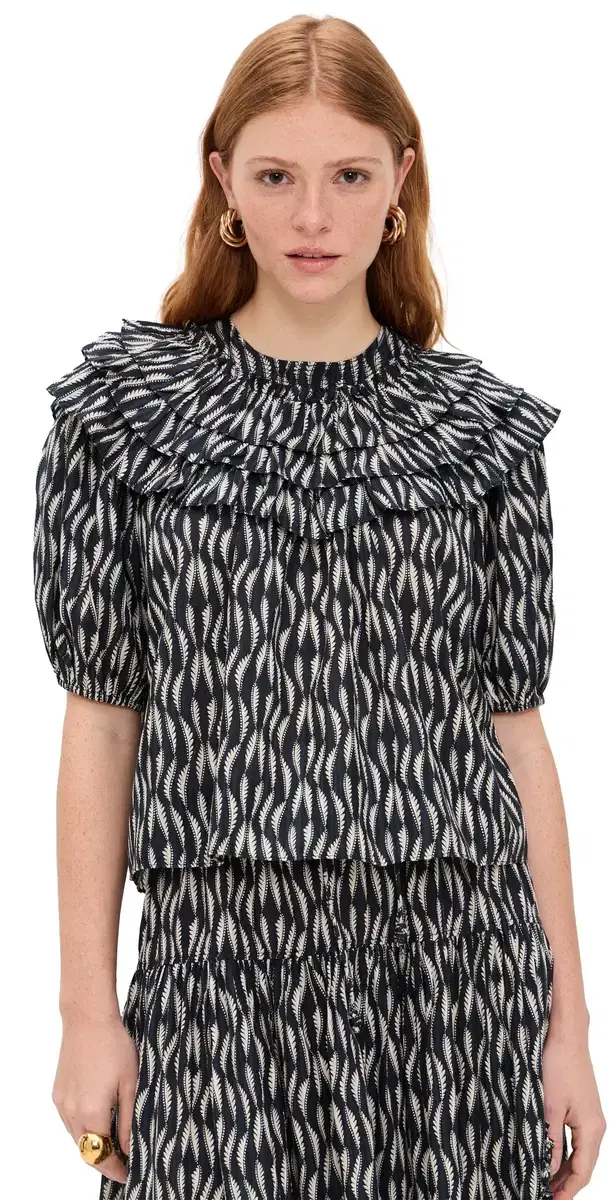 Ulla Johnson Mira Top Graphite