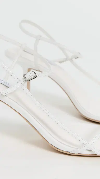 Tony Bianco Caprice Heel Sandals White 6 | Thumbnail 6