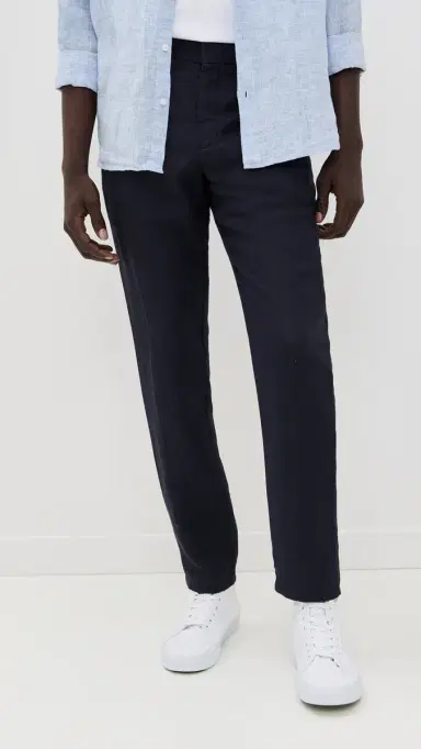 Orlebar Brown Cornell Linen Pants Night Iris II 28 | Thumbnail 3 Orlebar Brown Cornell Linen Pants Night Iris II 28 | Thumbnail 3