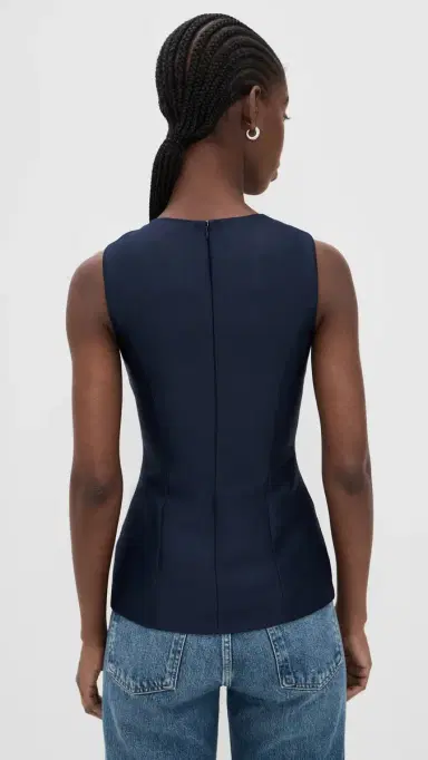 Aligne Alma Satin Pocket Top | Thumbnail 3 Aligne Alma Satin Pocket Top | Thumbnail 3