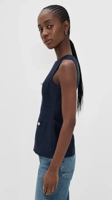 Aligne Alma Satin Pocket Top | Thumbnail 4 Aligne Alma Satin Pocket Top | Thumbnail 4