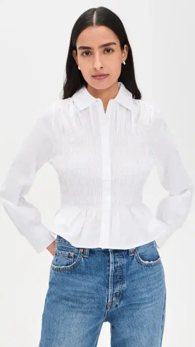 RAILS Bradshaw Blouse White | Thumbnail 2 RAILS Bradshaw Blouse White | Thumbnail 2