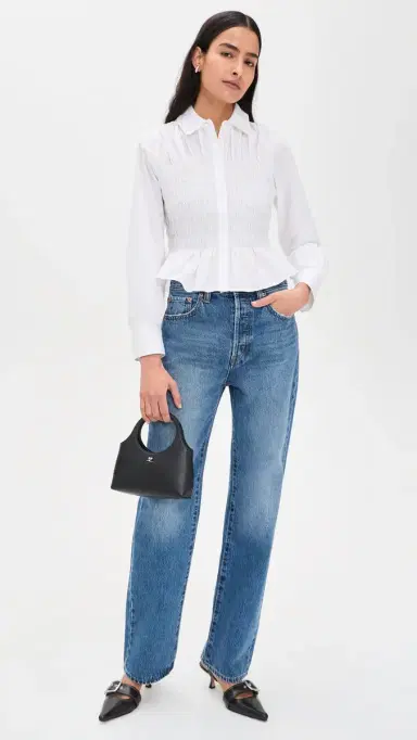 RAILS Bradshaw Blouse White | Thumbnail 5 RAILS Bradshaw Blouse White | Thumbnail 5