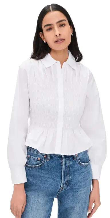 RAILS Bradshaw Blouse White | Thumbnail 1 RAILS Bradshaw Blouse White | Thumbnail 1