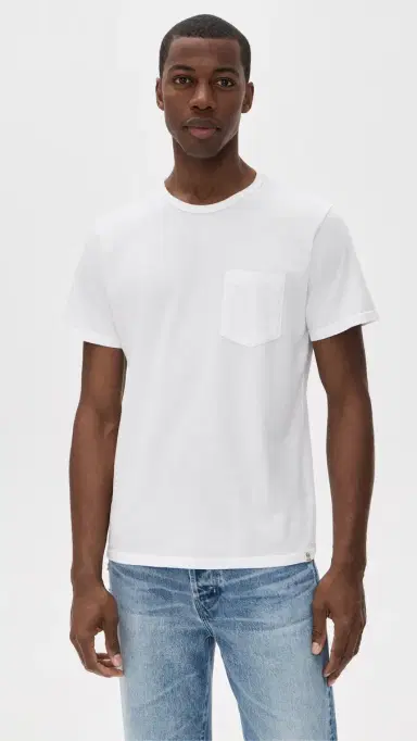 Ag Nick Pocket Tee White L | Thumbnail 2