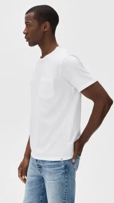 Ag Nick Pocket Tee White L | Thumbnail 4