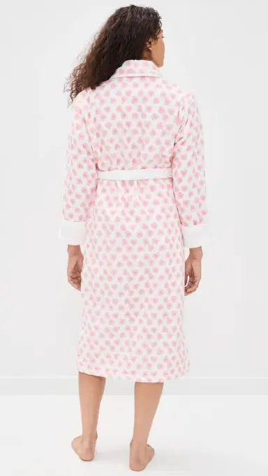 Hill House Home The Hotel Robe Doily Heart/Pink | Thumbnail 3 Hill House Home The Hotel Robe Doily Heart/Pink | Thumbnail 3