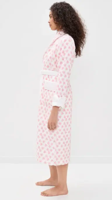 Hill House Home The Hotel Robe Doily Heart/Pink | Thumbnail 4 Hill House Home The Hotel Robe Doily Heart/Pink | Thumbnail 4