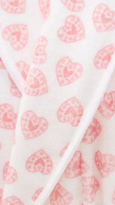 Hill House Home The Hotel Robe Doily Heart/Pink | Thumbnail 6 Hill House Home The Hotel Robe Doily Heart/Pink | Thumbnail 6
