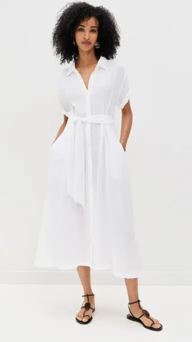 XÍRENA Caylin Dress White | Thumbnail 2 XÍRENA Caylin Dress White | Thumbnail 2