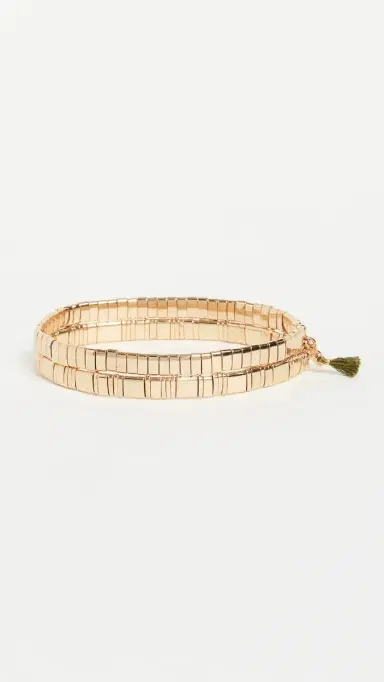 SHASHI Tilu Fort Knox Bracelet Set Fort Knox One Size | Thumbnail 2
