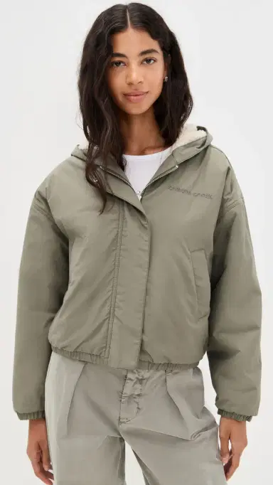 Canada Goose Alberni Reversible Bomber Jacket Tan/Smokey Sage | Thumbnail 3 Canada Goose Alberni Reversible Bomber Jacket Tan/Smokey Sage | Thumbnail 3