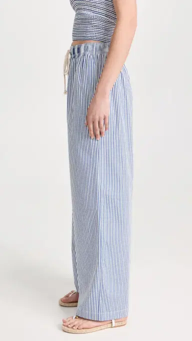 DONNI. DONNI. Pop Pants Navy Stripe L | Thumbnail 4