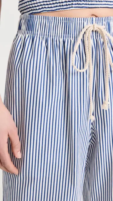 DONNI. DONNI. Pop Pants Navy Stripe L | Thumbnail 6