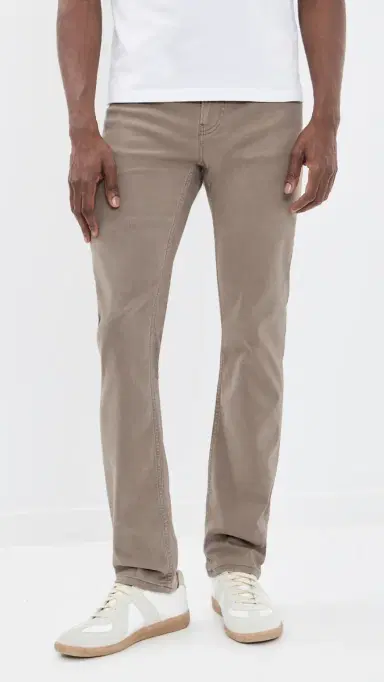 Frame Modern Straight Twill Jeans Stone Grey 29 | Thumbnail 2