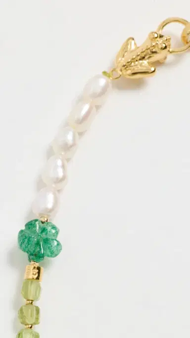 Chan Luu Lottie Necklace Peridot Mix One Size | Thumbnail 4